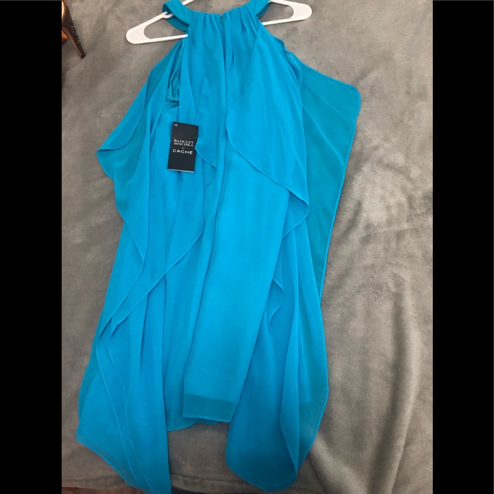 Turquoise beautiful dress